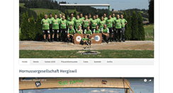 Desktop Screenshot of hghergiswil.ch